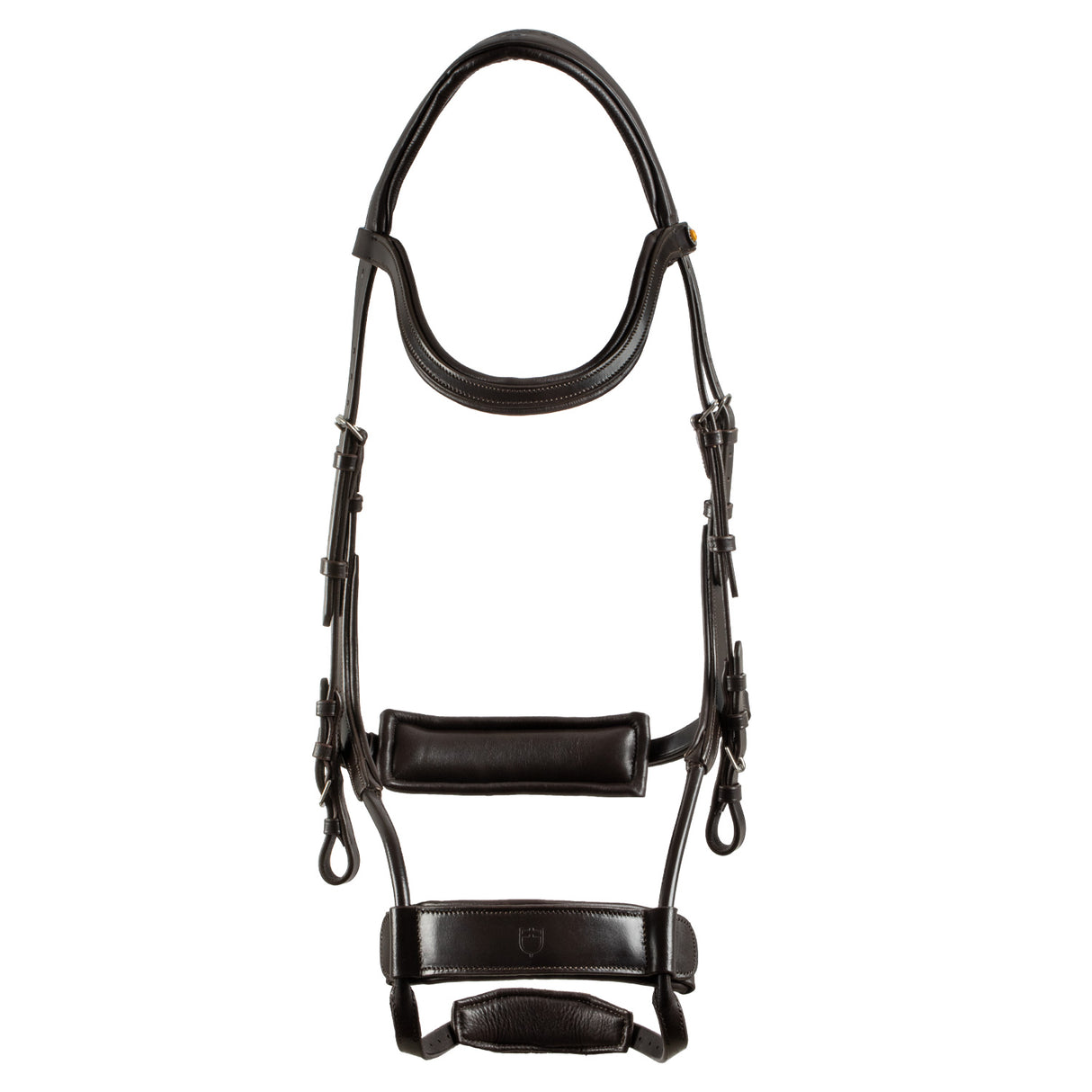 Equestro Collegiate Comfitec Anatomic Leather Bridle