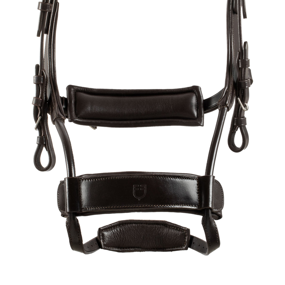 Equestro Collegiate Comfitec Anatomic Leather Bridle