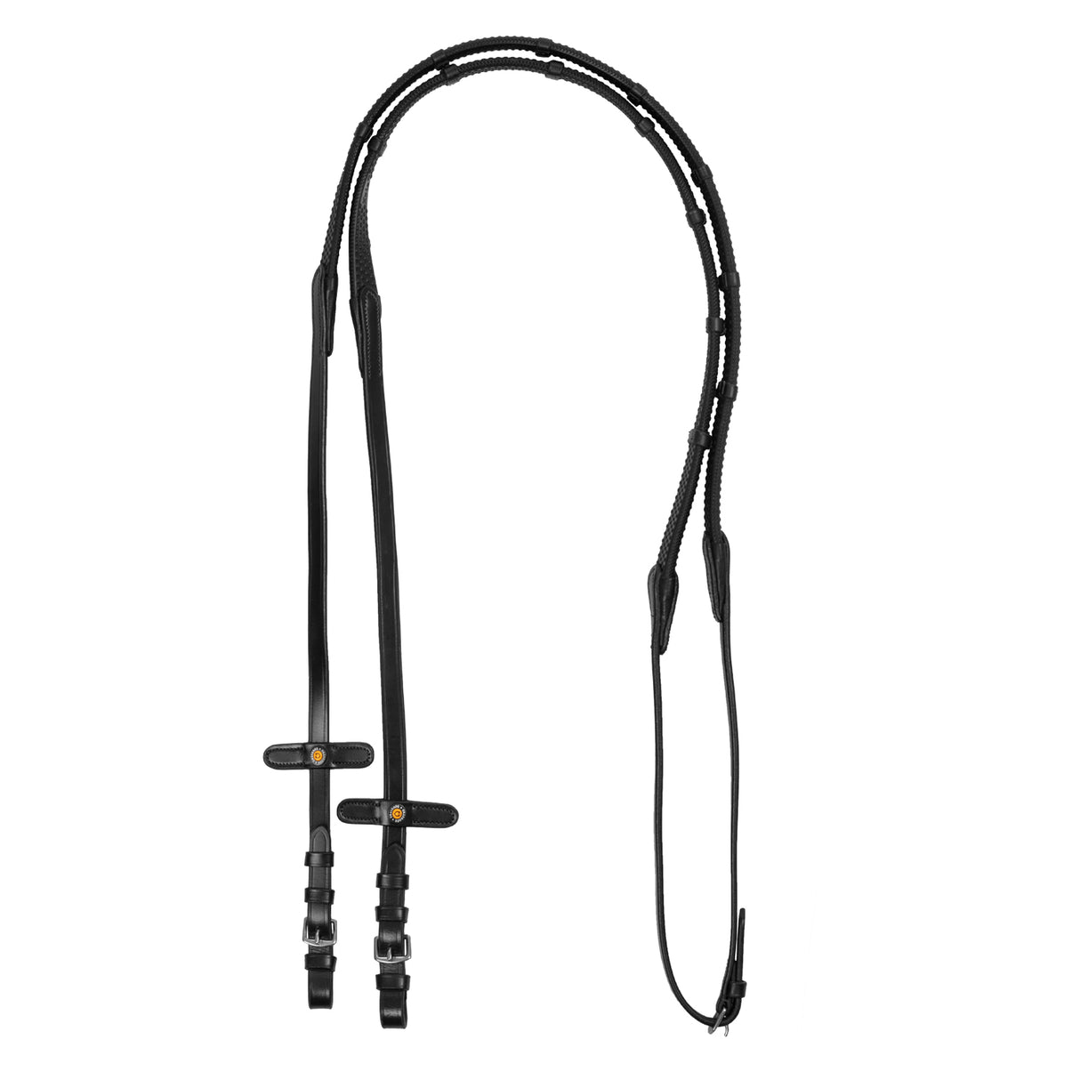 Equestro Eventa Rubber Reins With Stopper