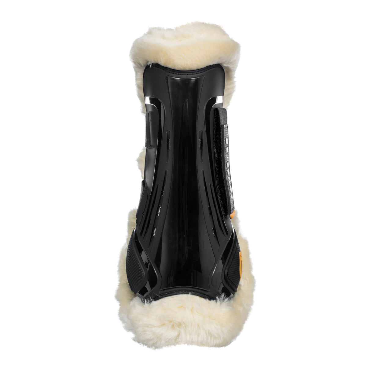 Equestro Tendon Boots Tpu And Synthetic Sheepskin #colour_black