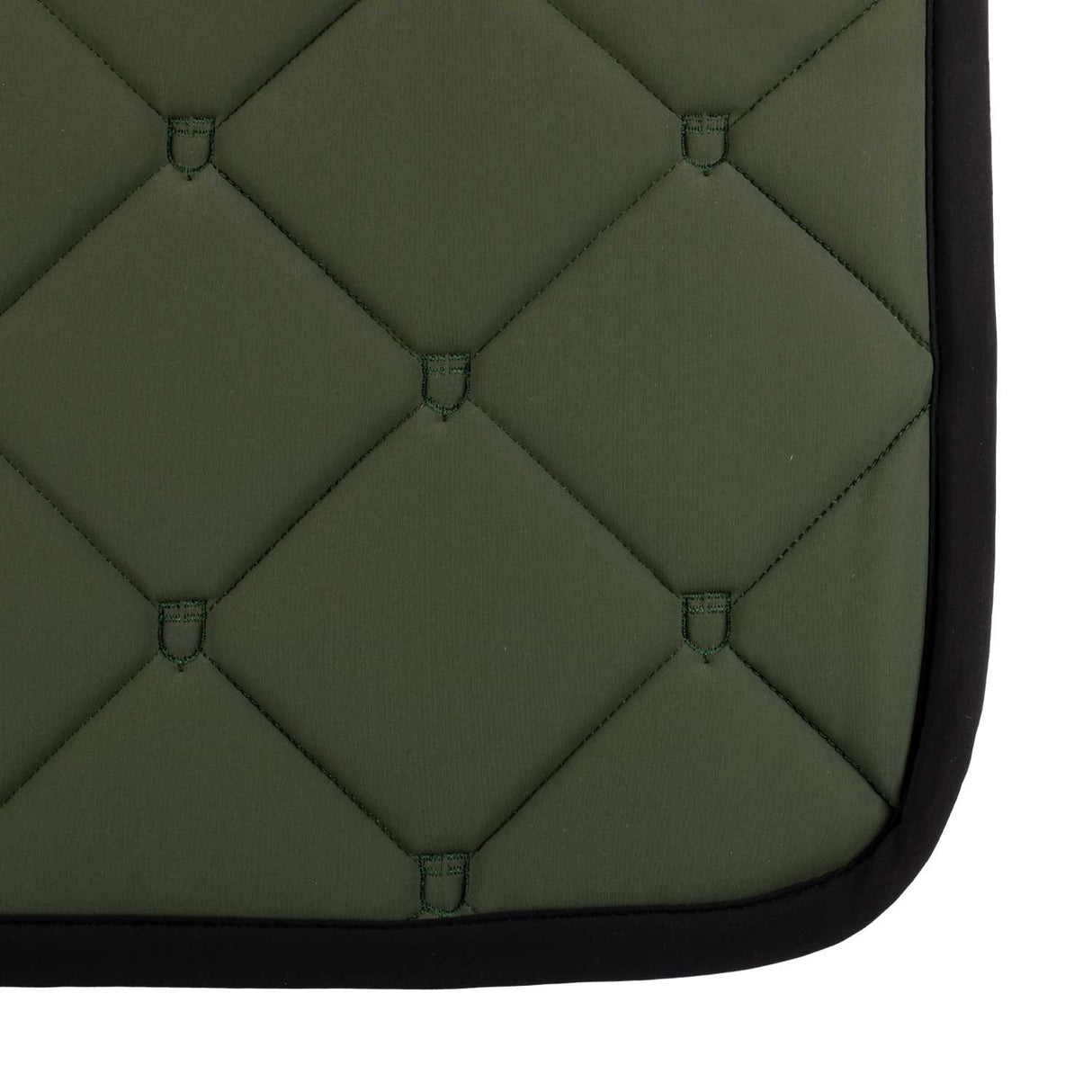 Jumping saddle pad in technical fabric
