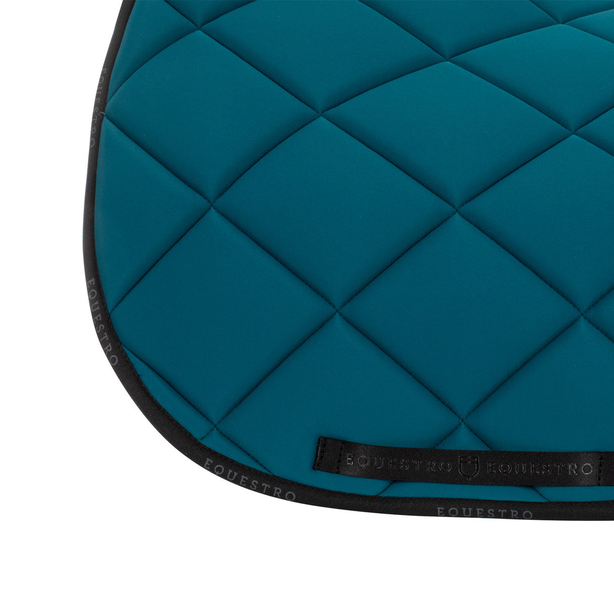Jumping saddle pad technical fabric with logo