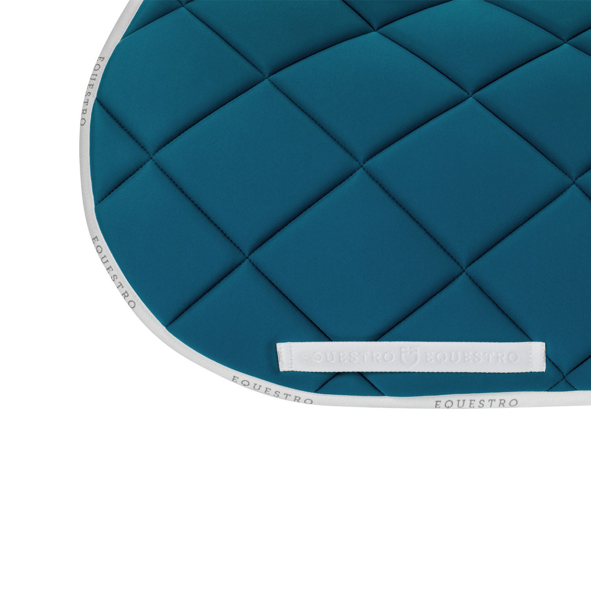 Jumping saddle pad technical fabric with logo