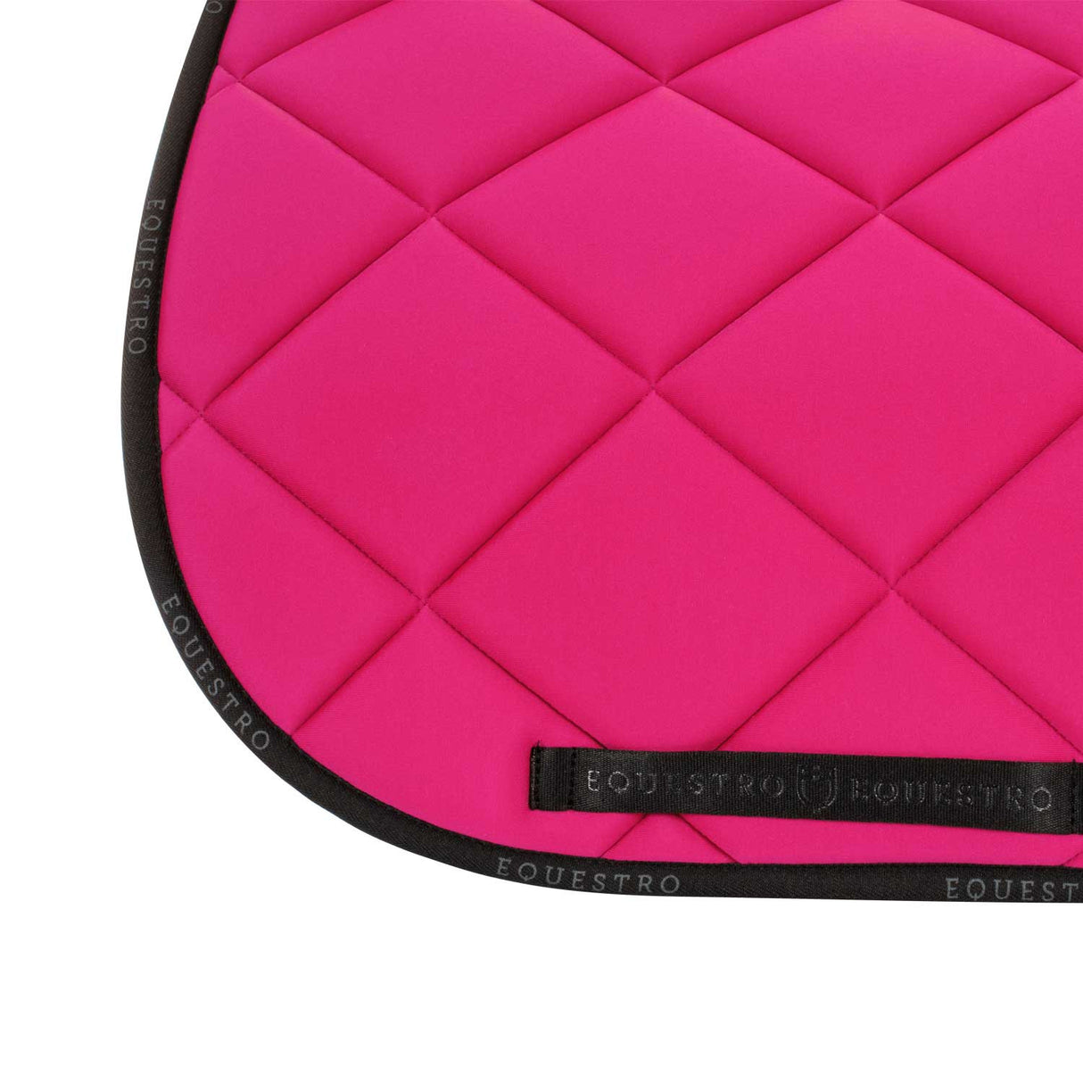 Dressage saddle pad technical fabric with logo