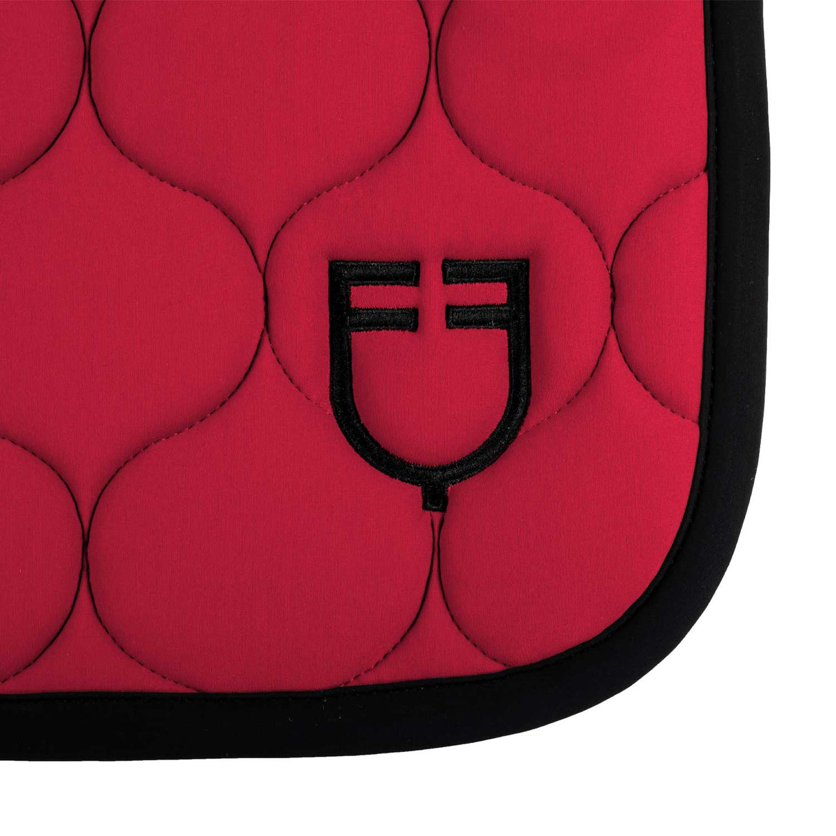 Equestro Jumping Saddle Pad With Onion Quilting