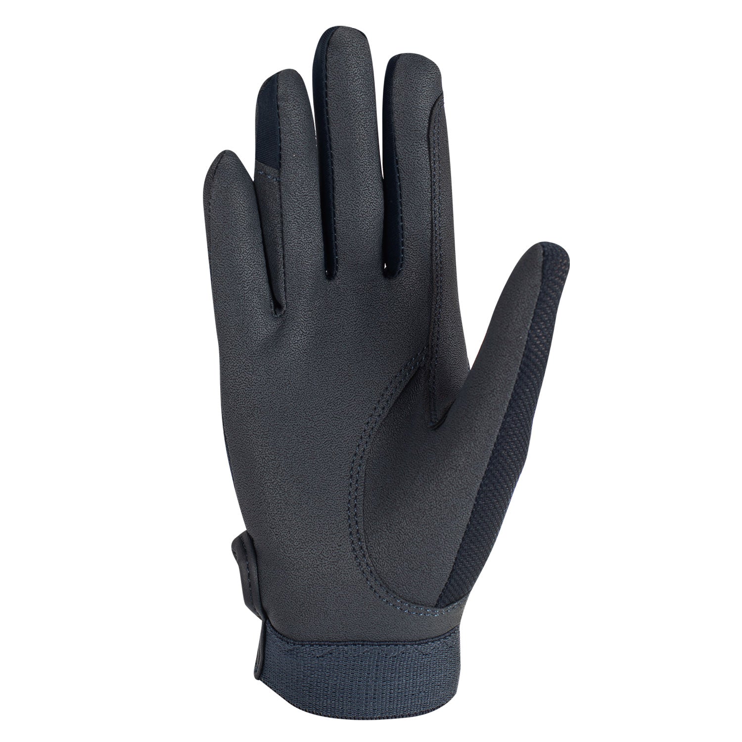Equestro Kids' Gloves In Technical Fabric #colour_blue
