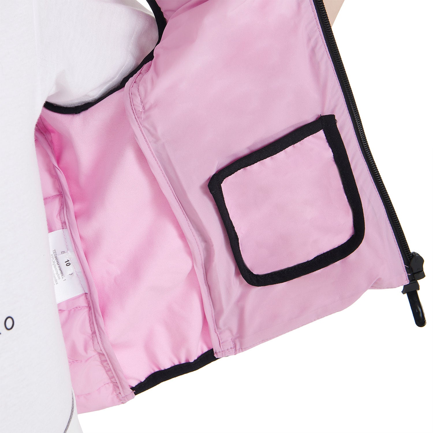 Equestro Kids' Vest In Technical Fabric #colour_purple-pink