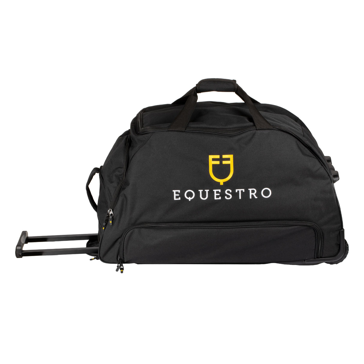 Equestro Trolley Bag Embroidered Logo #colour_black