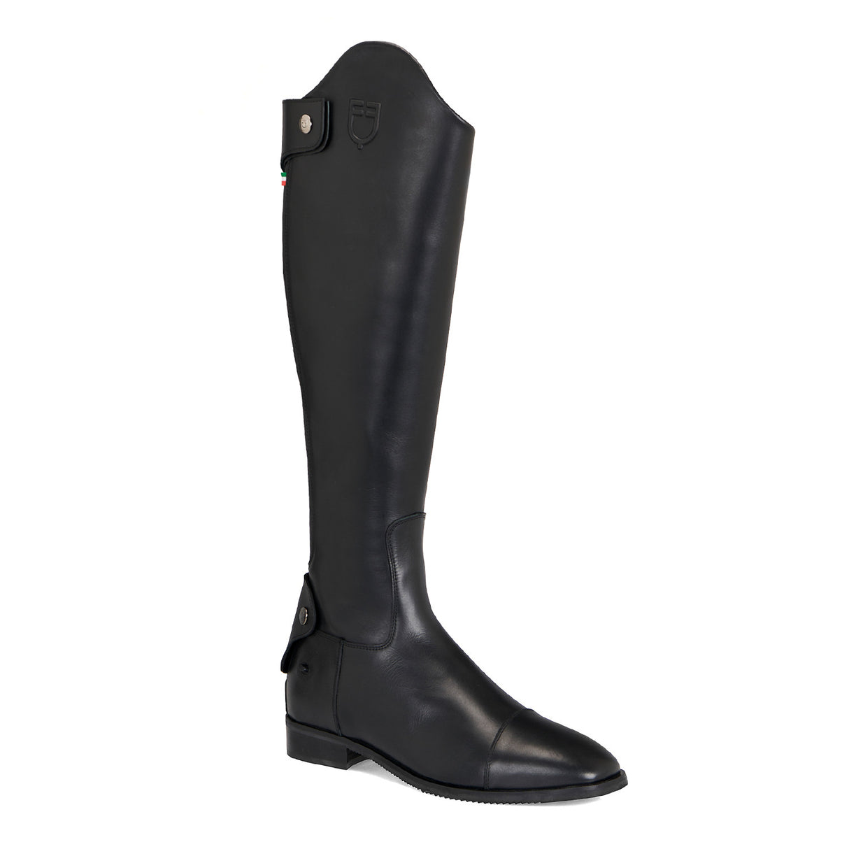 Unisex rear zip boots