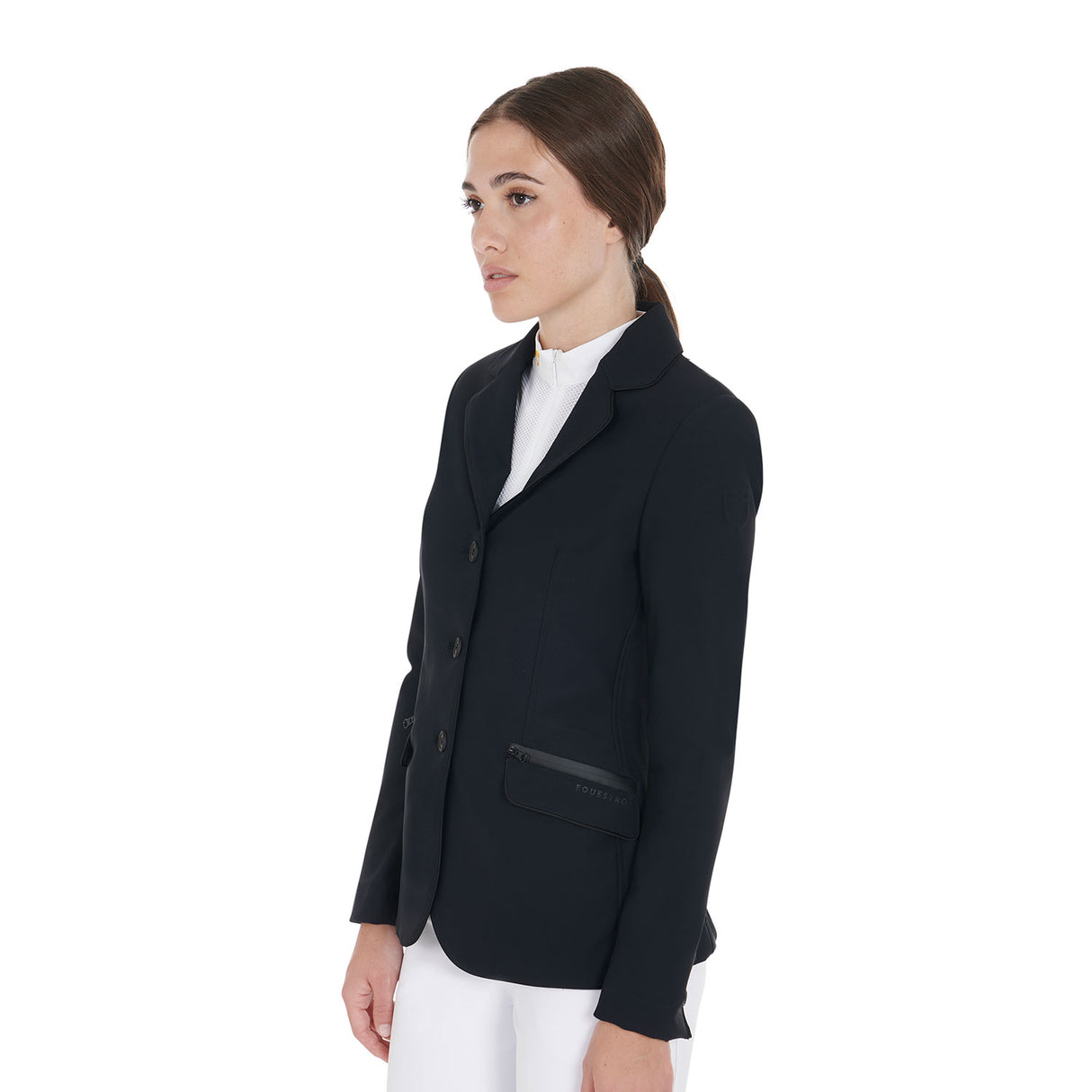 Equestro Women's Competition Jacket In Technical Fabric