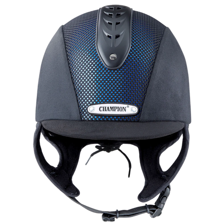 Champion Revolve X-Air Nova Peaked Helmet #colour_black-blue