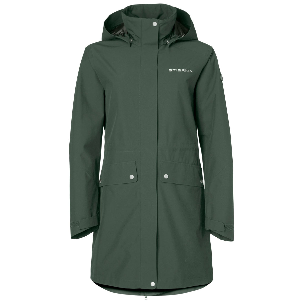 Stierna Cloud Rain Parka #colour_ivy