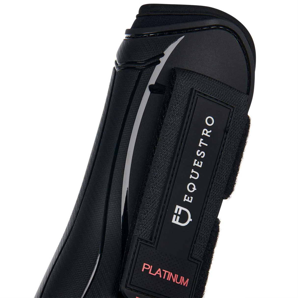 Equestro Tendon Boots And Closed Fetlock In TPU And Neoprene #colour_black