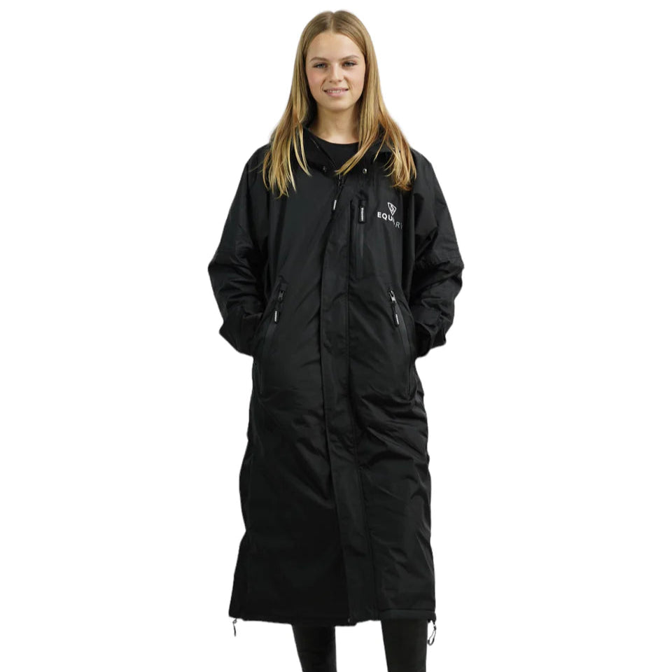 EQUIDRY Women's Thin Fleece Evolution #colour_black-black