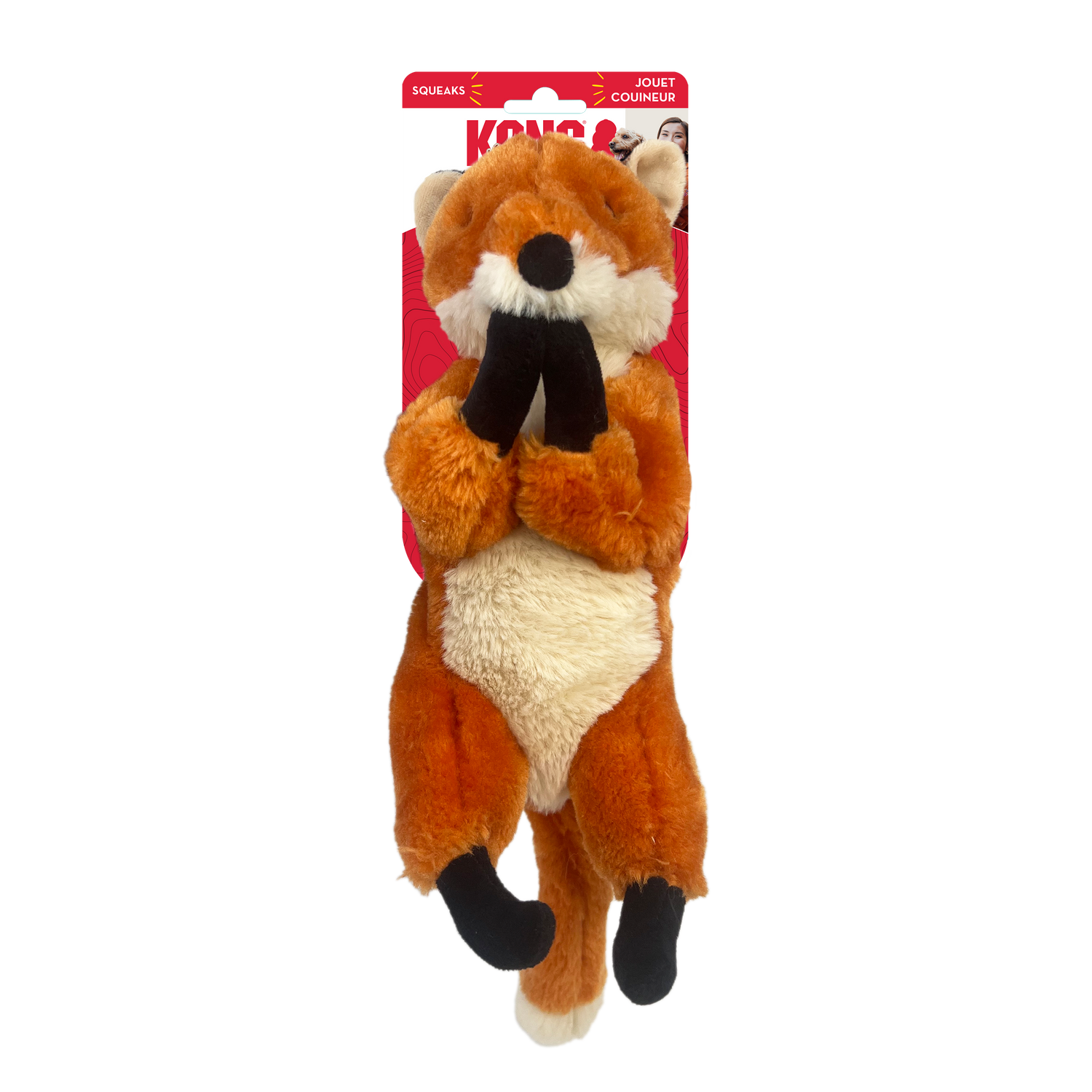 KONG Wild Low Stuff Fox