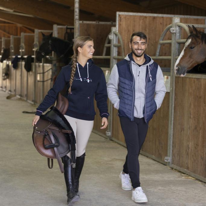 Equitheme Ladies Britney Hooded Sweater  #colour_navy