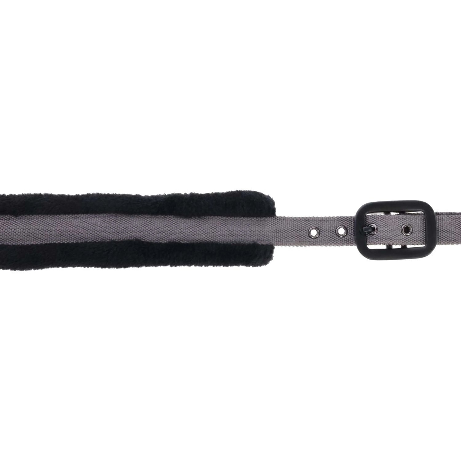Covalliero Fleece Head Collar #colour_steel-grey
