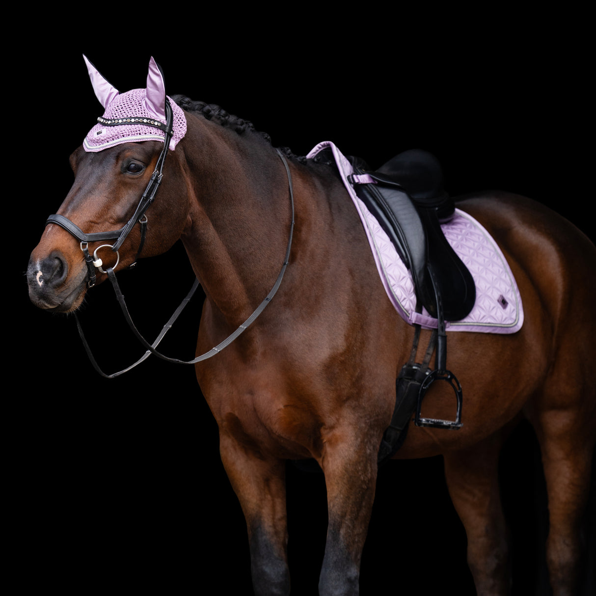 Imperial Riding Lenny Dressage Saddle Pad #colour_ballerina