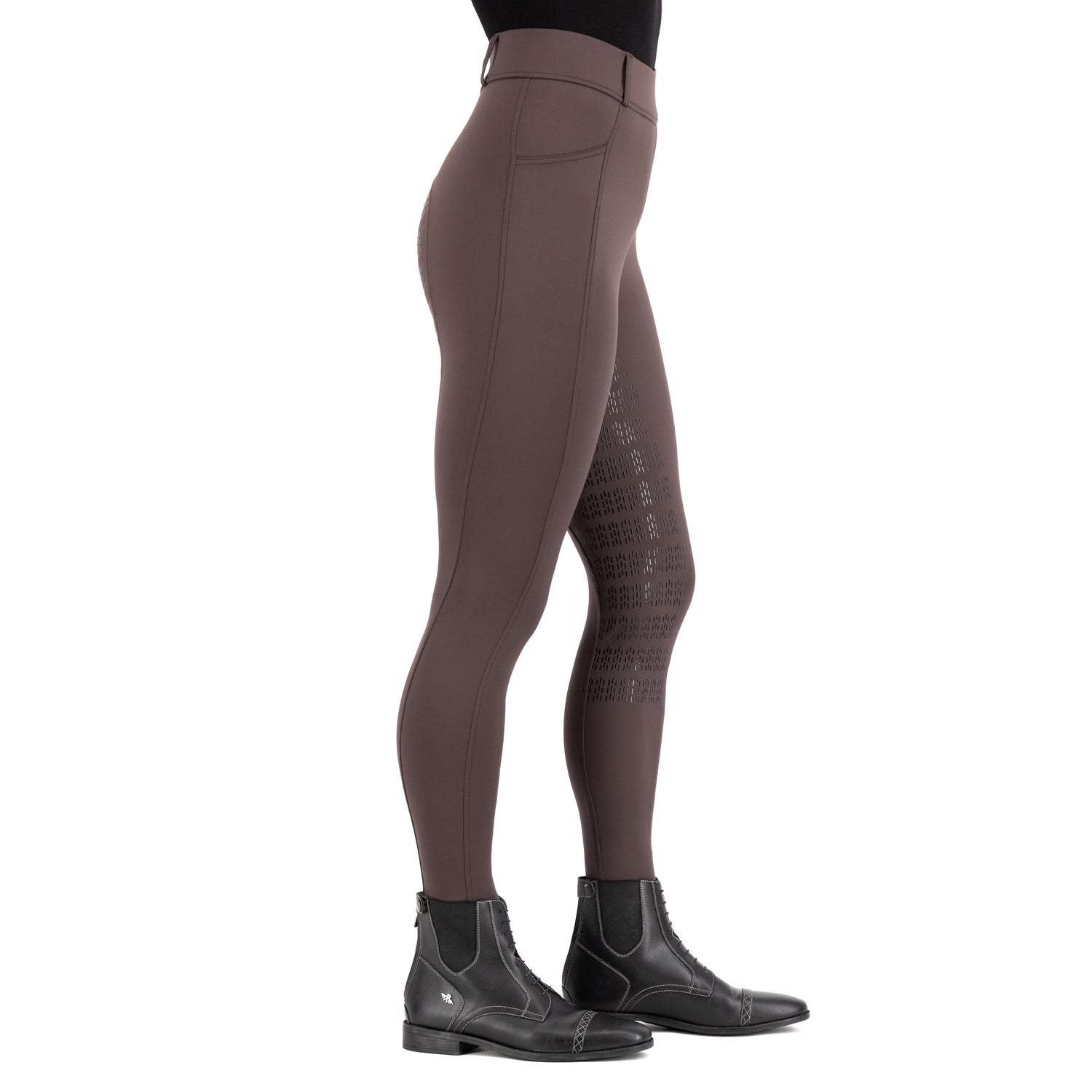 Imperial Riding Children's Tamara Full Grip Riding Tights #Colour_marble