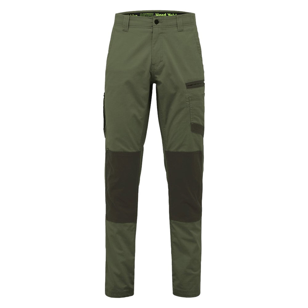 Hard Yakka Raptor Active Pant #colour_military-green