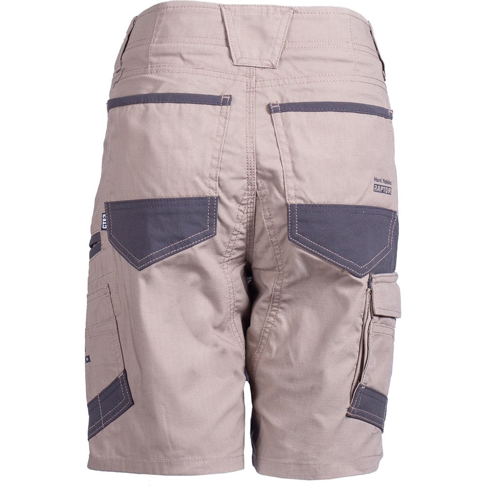 Hard Yakka Raptor Active Short #colour_desert