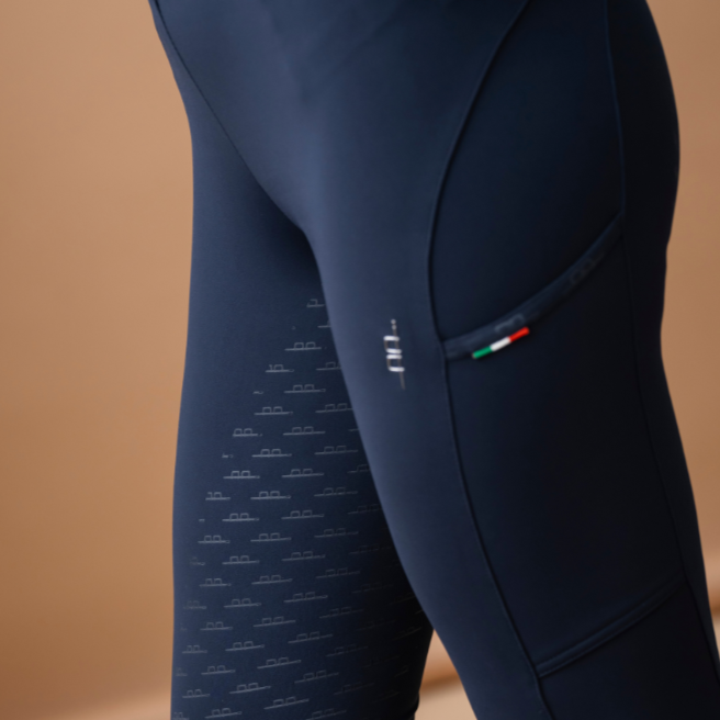 Alessandro Albanese Alba Brushed Riding Tight #colour_core-navy