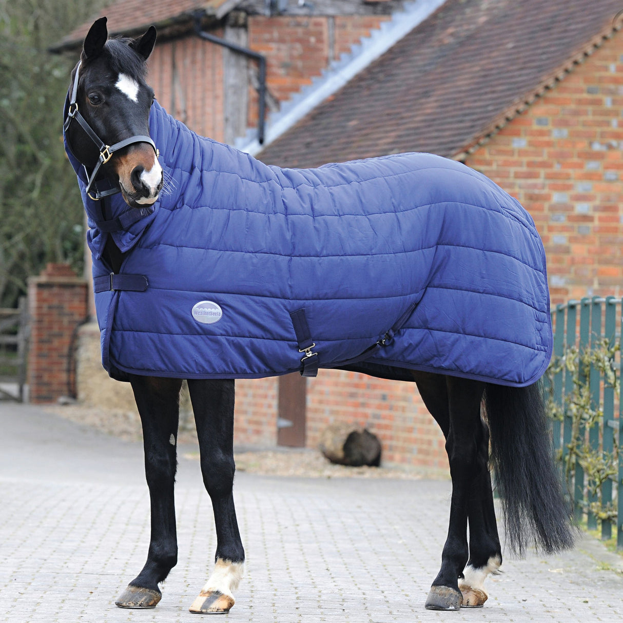 Weatherbeeta Under Rug Combo Neck Medium #colour_navy