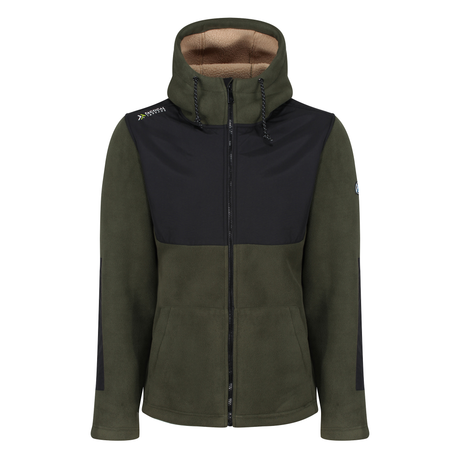 Regatta Professional Garrison Hooded Jacket #colour_dark-khaki-black