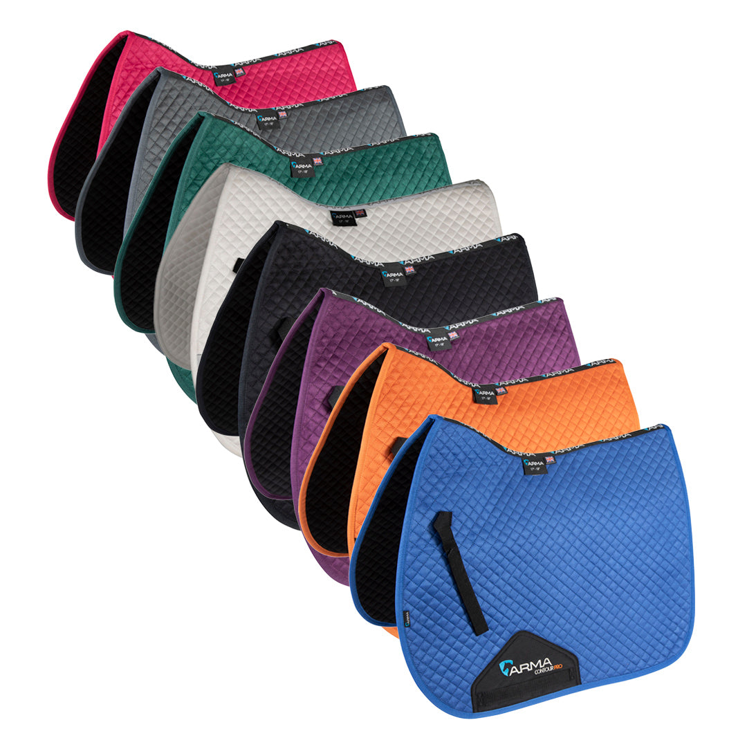 Tapis de selle Shires ARMA en daim