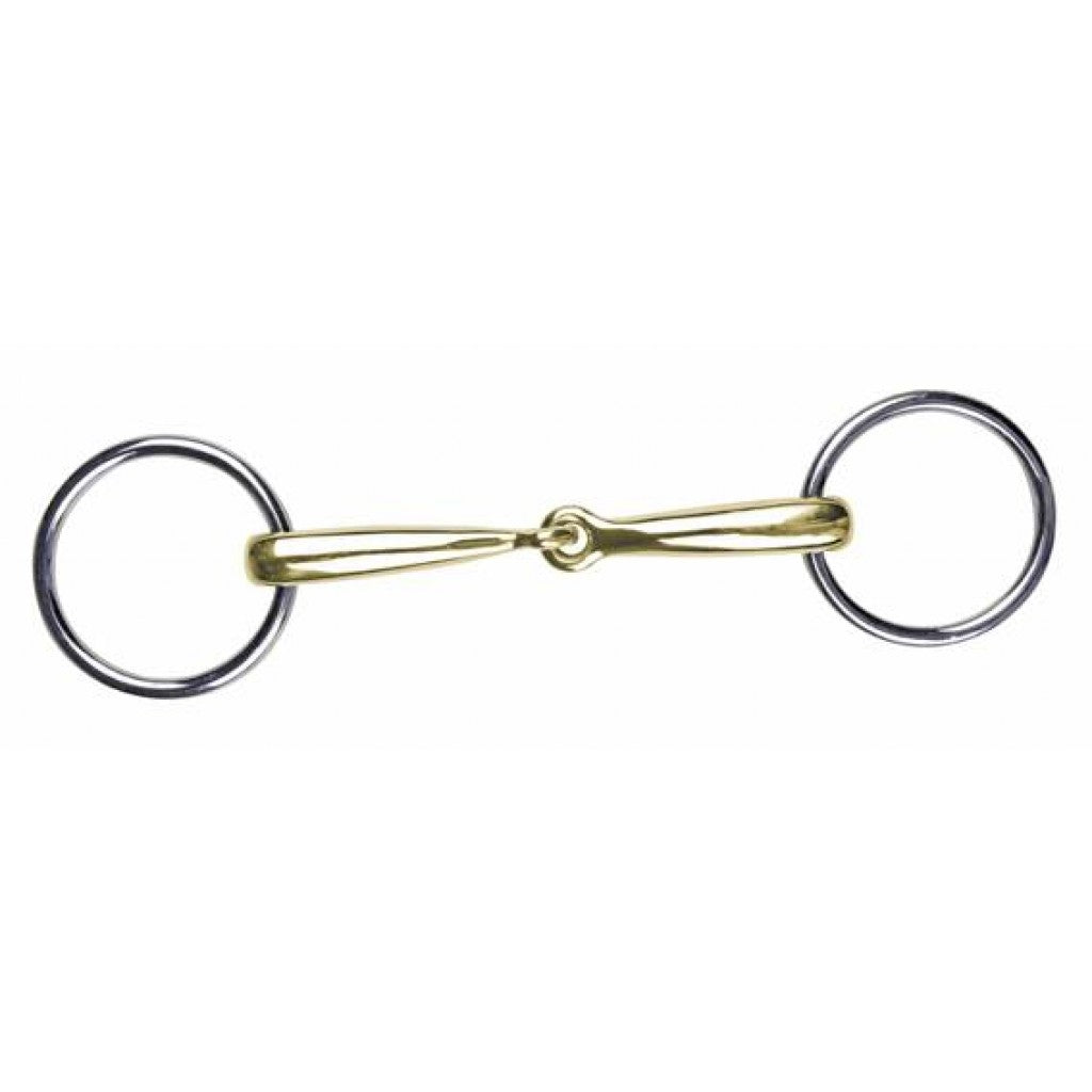 HKM Loose Ring Snaffle 14mm Argentan