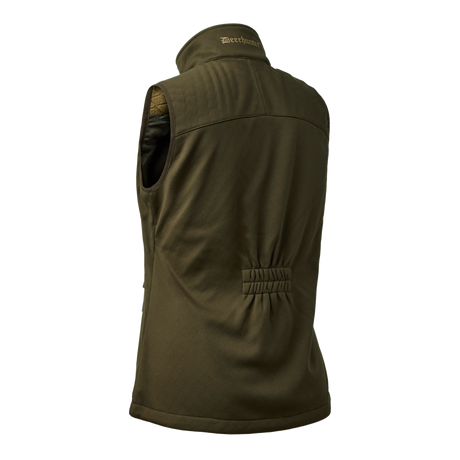 Deerhunter Excape Ladies Softshell Waistcoat #colour_art-green