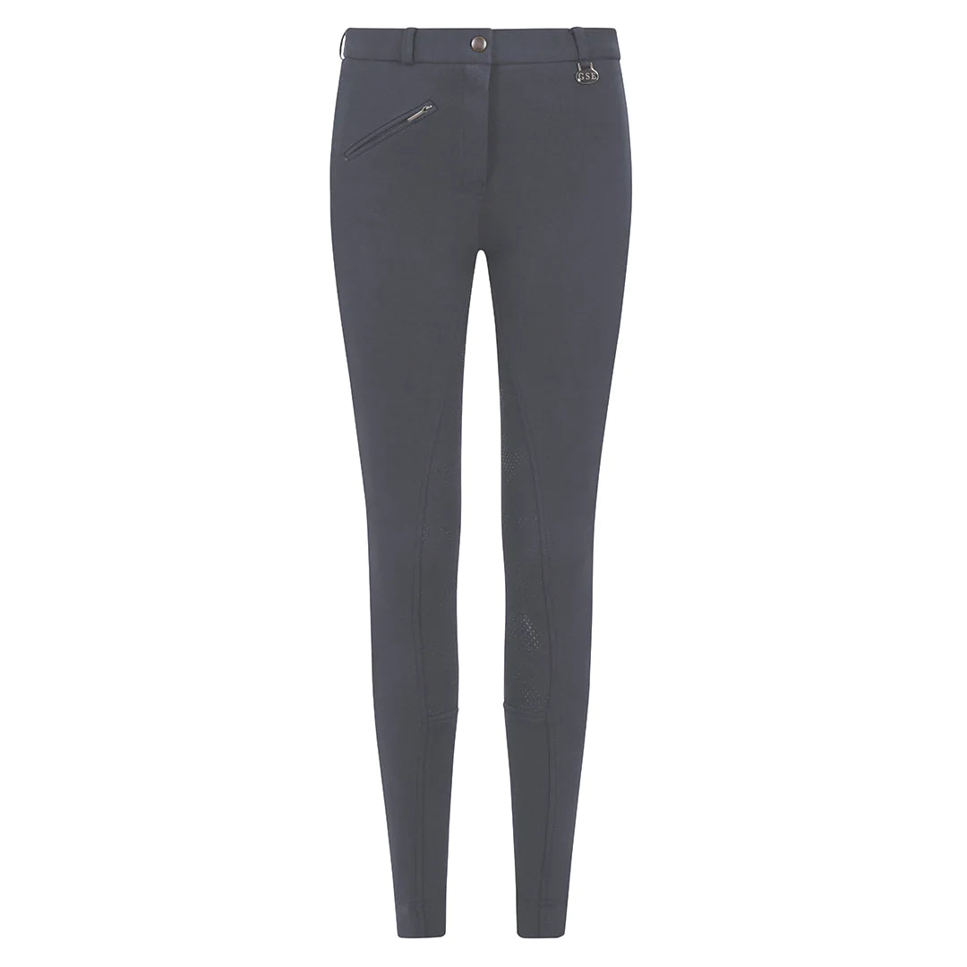 GS Equestrian Ellia Pantalon d'équitation à fond intégral en silicone pour femme
