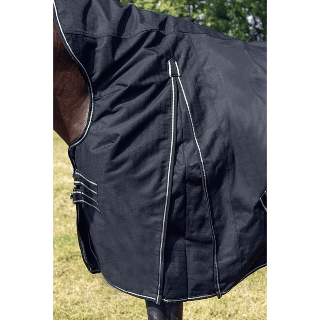 HKM Innsbruck Highneck Rug -1200D, 400g Filling #colour_black