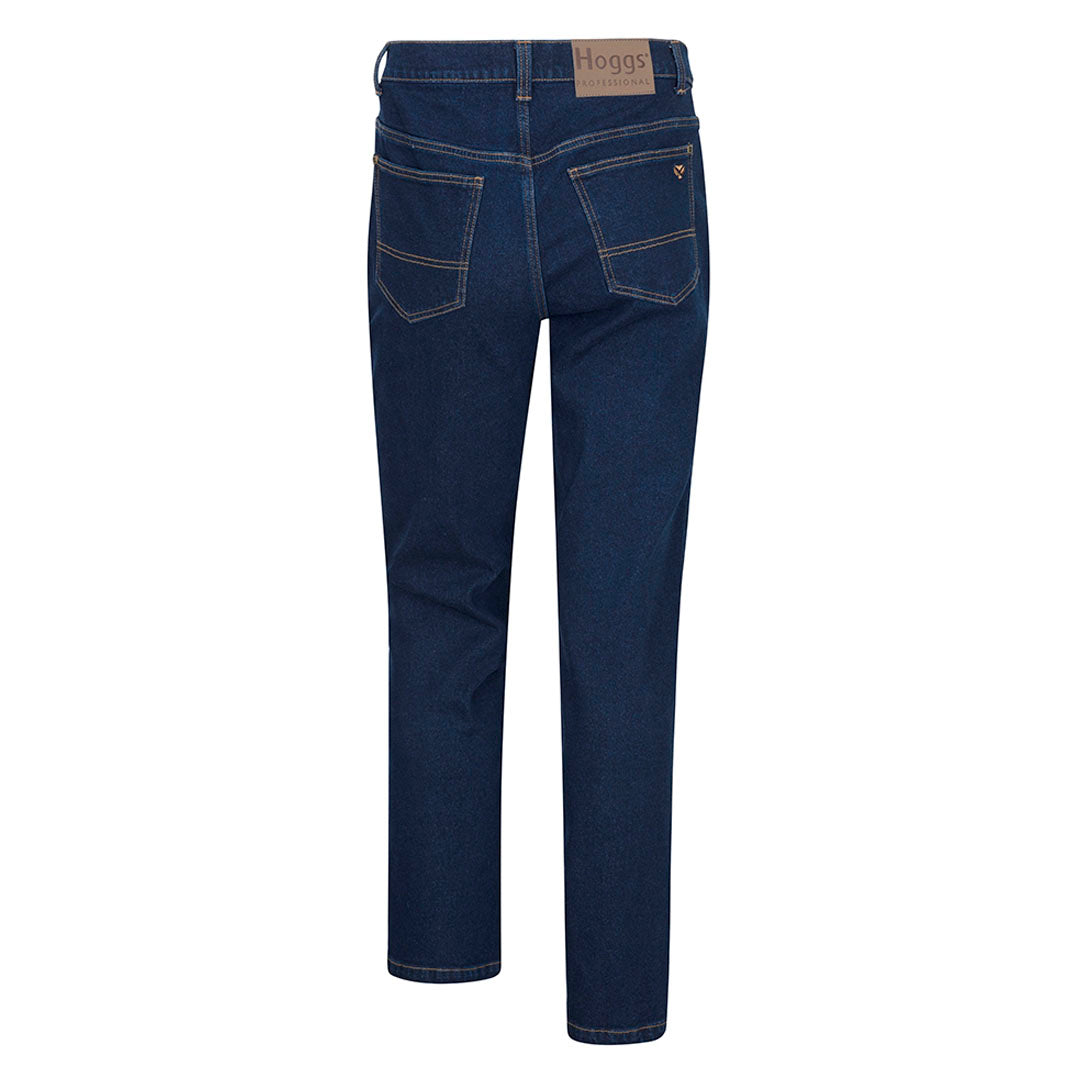 Hoggs of Fife Clyde Men's Comfort Denim Jeans #colour_dark-indigo