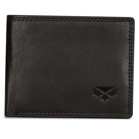 Hoggs of Fife Monarch Leather Credit Card Wallet#colour_black