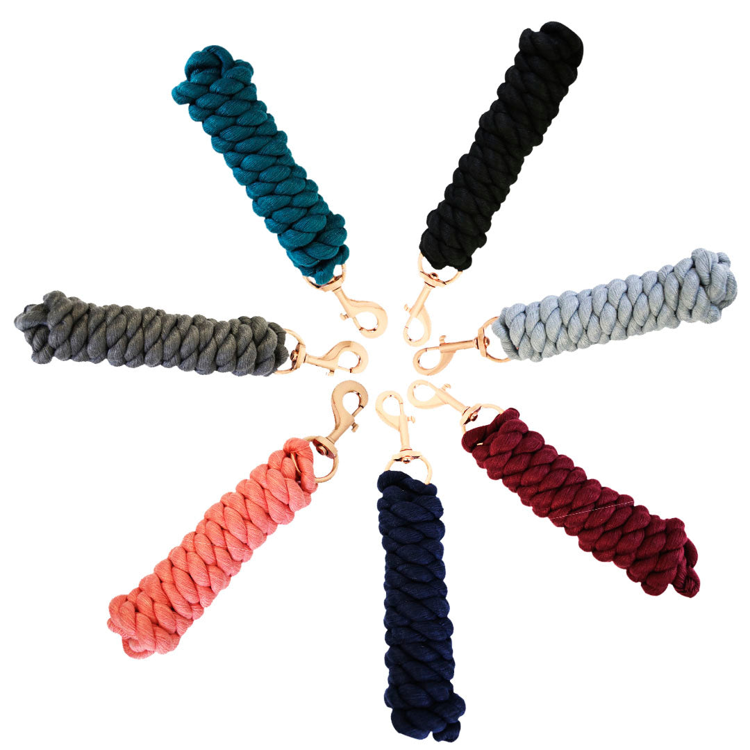Corde de plomb avec détails en or rose Hy Equestrian