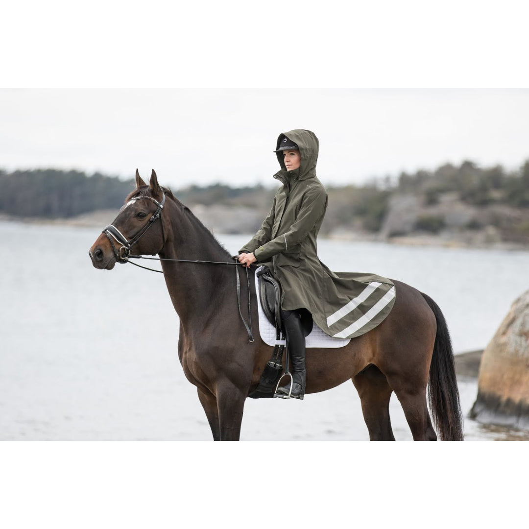 Stierna Olive Nova Rain Coat #colour_olive
