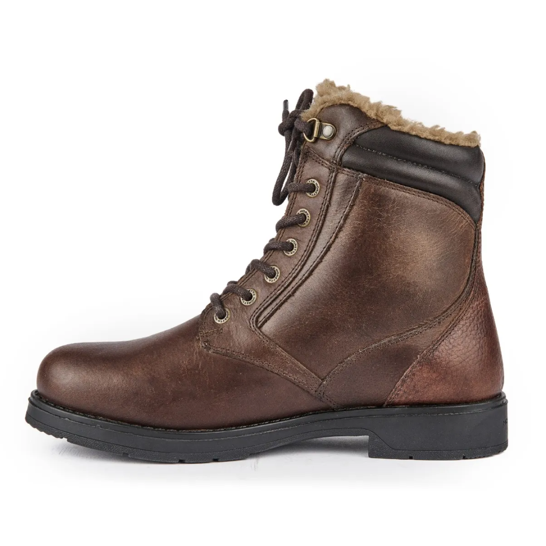 Moretta Ottavia Children's Country Boots #colour_dark-brown