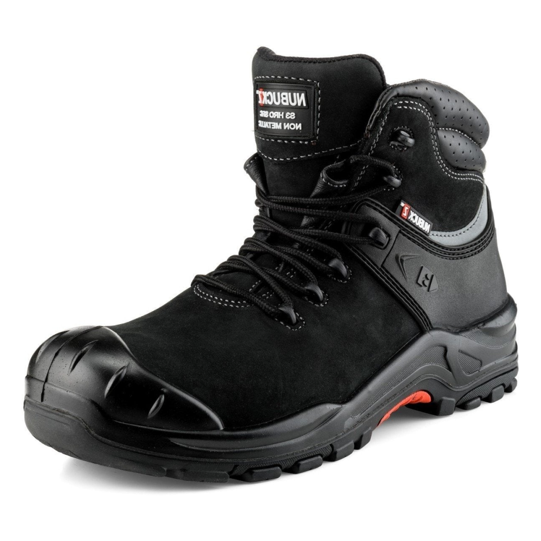 Buckbootz NKZ102BK Safety Dealer Boot #colour_black