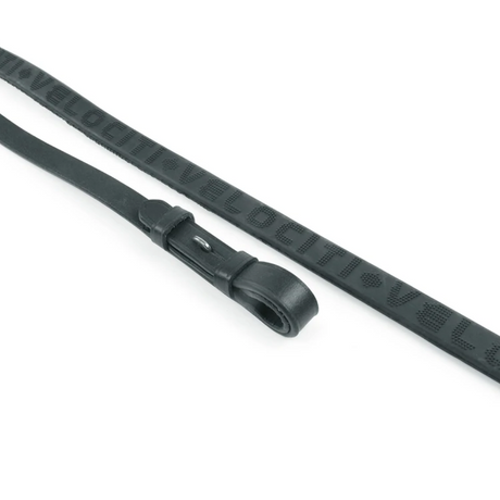 Shires Velociti RAPIDA Rubber Reins #colour_black