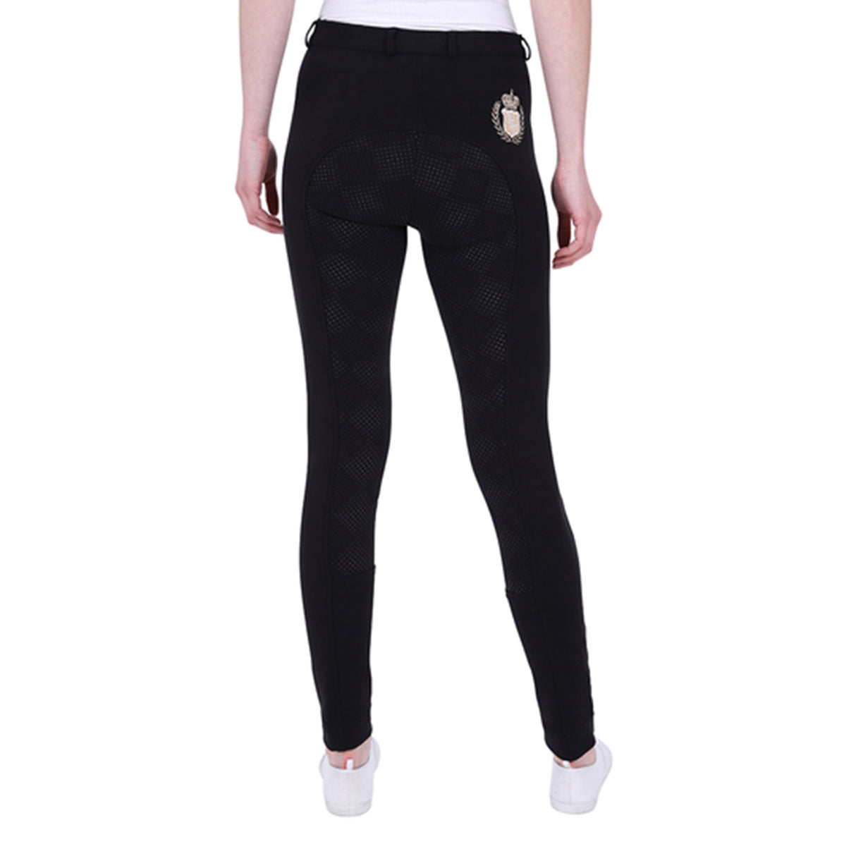 GS Equestrian Ellia Jodhpurs à fond intégral en silicone pour enfants
