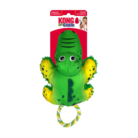 Kong Cozie Tuggz Alligator