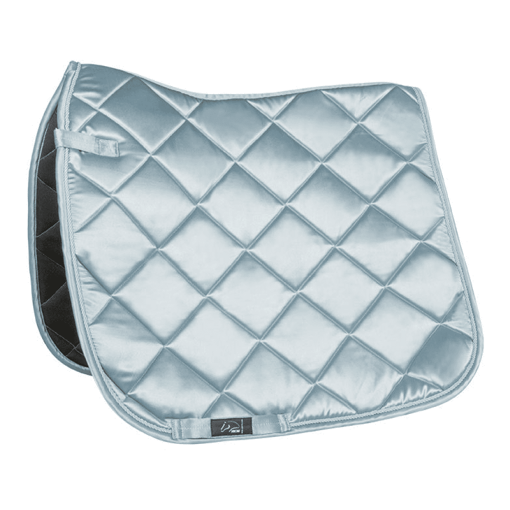 HKM Bergamo Saddle Cloth #colour_grey-blue