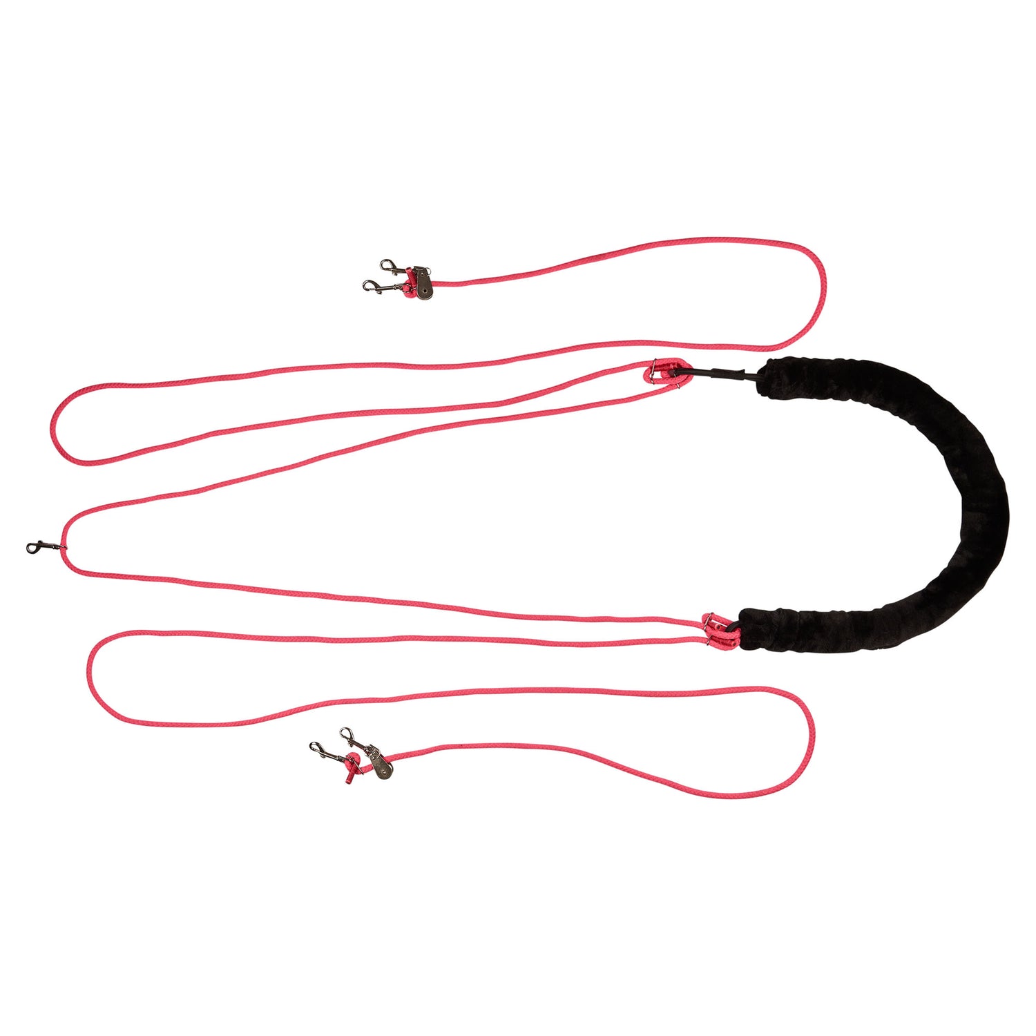 Imperial Riding Good Will Training Rein #colour_diva-pink