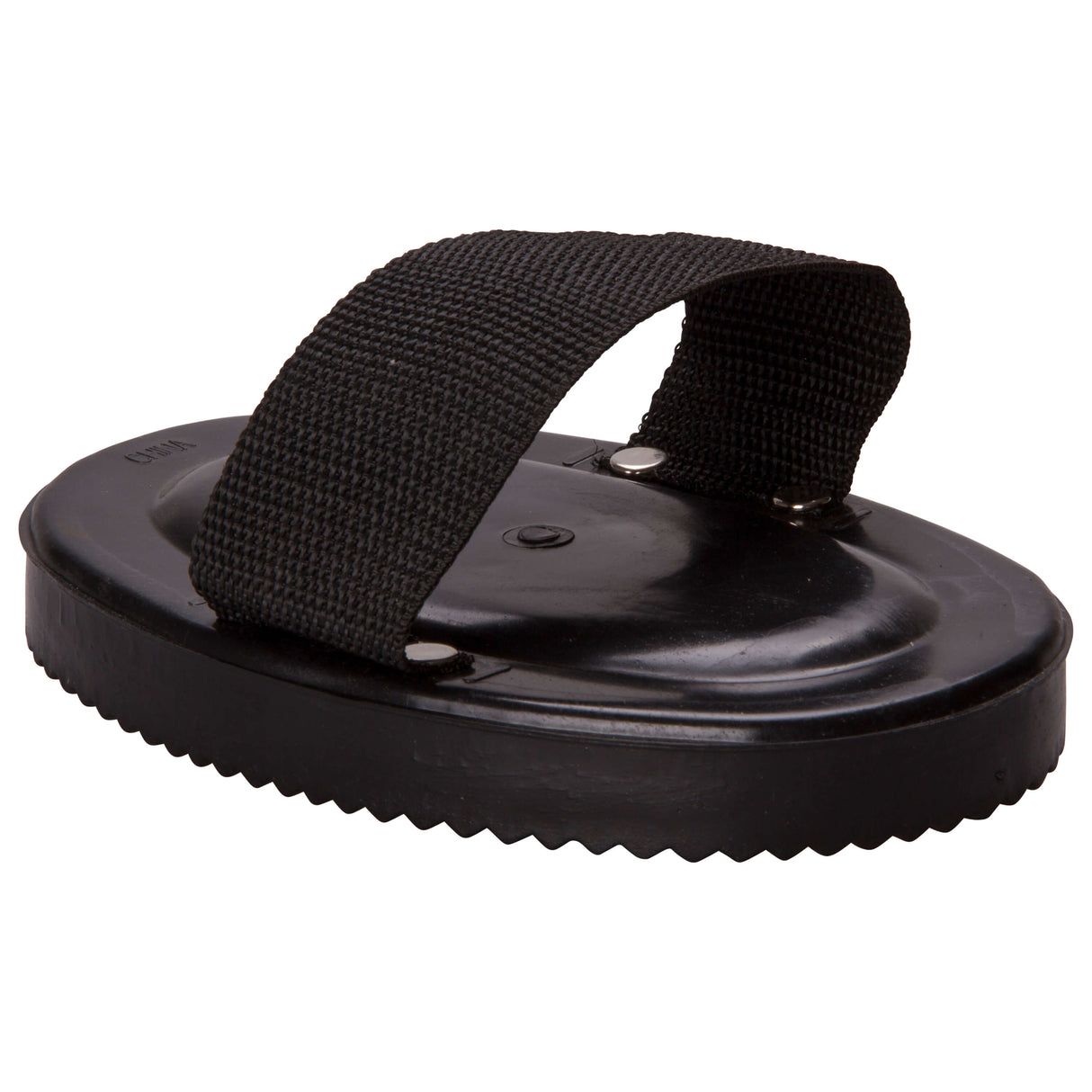 Imperial Riding Curry Comb With Hand Loop #colour_black