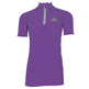 Woof Wear Young Rider Short Sleeve Riding Shirt #colour_ultra-violet