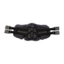 Stubben Equi-Soft® Short Saddle Girth with Cover - Black #colour_lambskin-anthracite-black