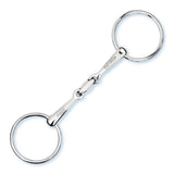 Stubben 2221 Easy Control Stainless Steel Loose Ring Double Broken Snaffle