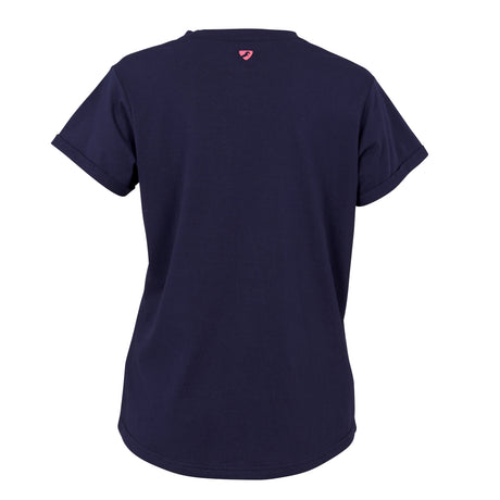 Shires Aubrion Ladies Repose T-Shirt #colour_navy-blue