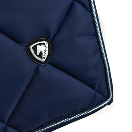 Shires ARMA Classic Dressage Saddlecloth #colour_navy